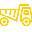 Dump truck icon