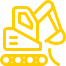 Back hoe icon